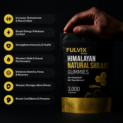 Fulvix Prime Himalayan Shilajit Gummies